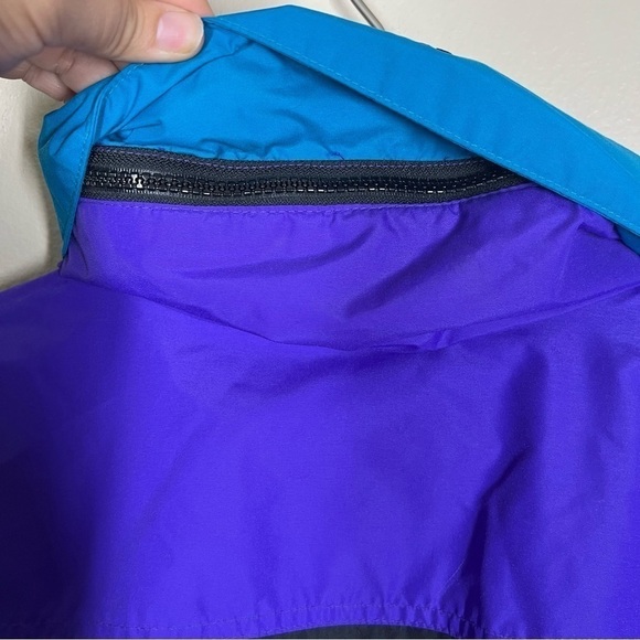 Columbia Sportswear Vintage Criterion Teal Black Purple Zip Up Jacket Large - Picture 9 of 11